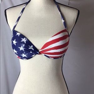Patriotic Bikini Top M